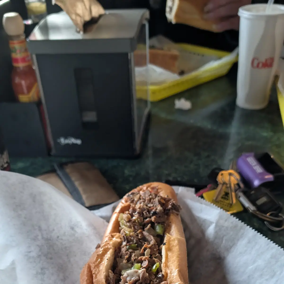 The Original Philly Cheese Steak Sandwich