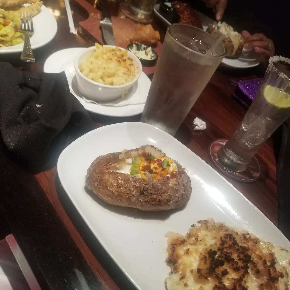 Chicken Parmesan with Loaded Baked Potato