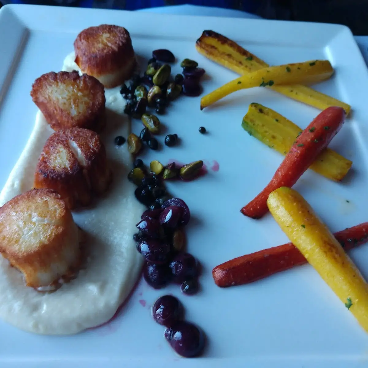 Pan Seared Scallops
