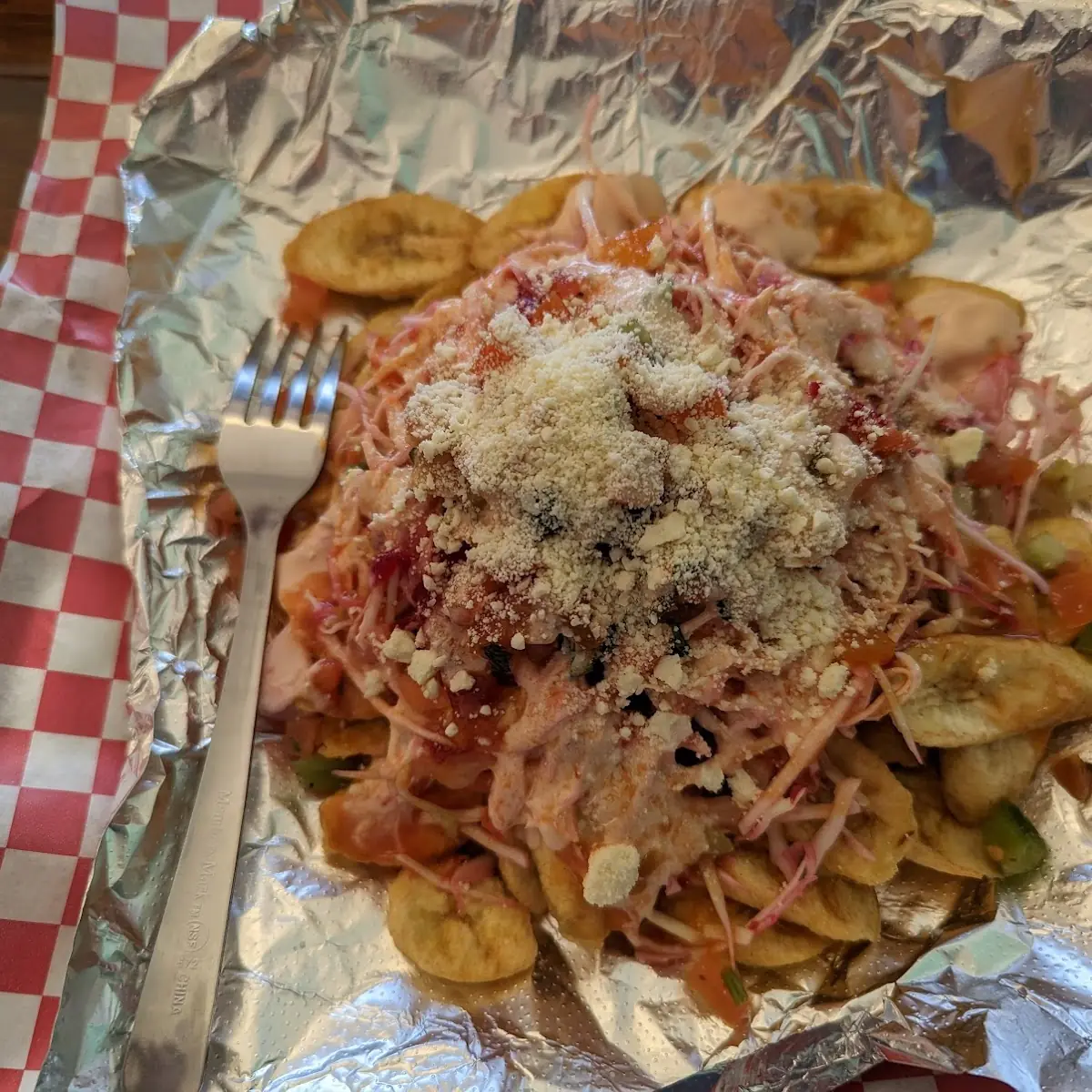 Carne Molida Y Plantain Chips