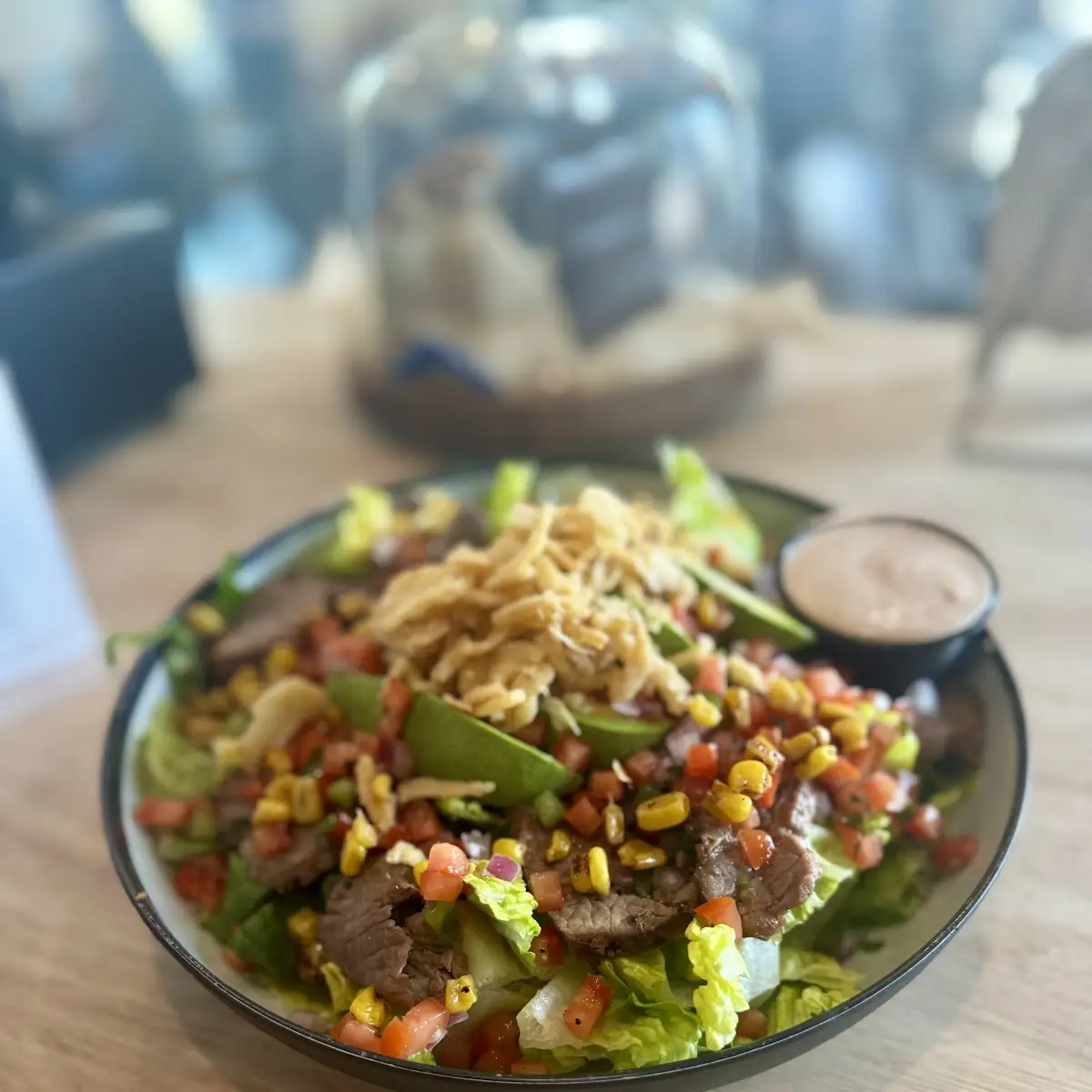Fire Grilled Filet Salad