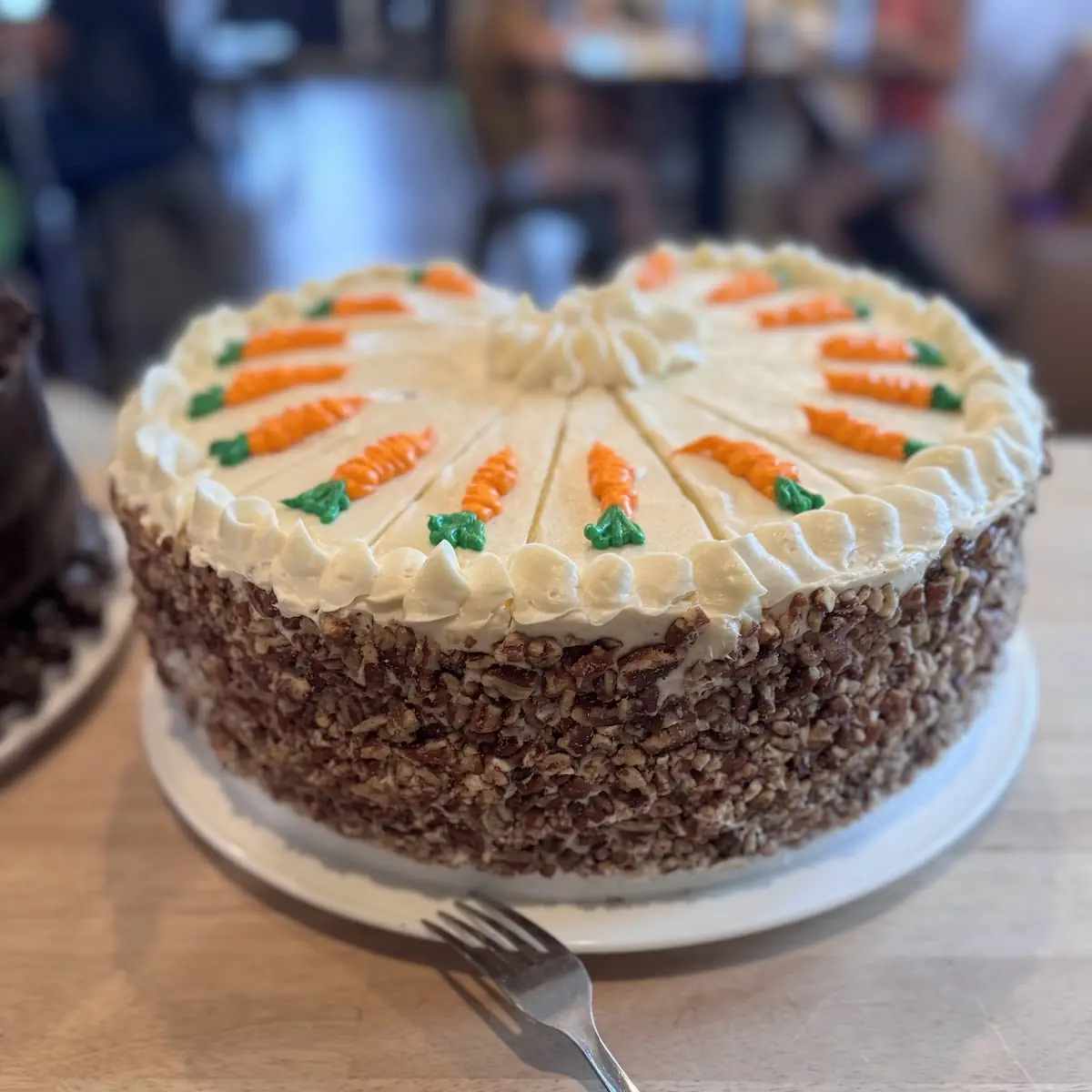 Grandma's Carrot Cake Stacked
