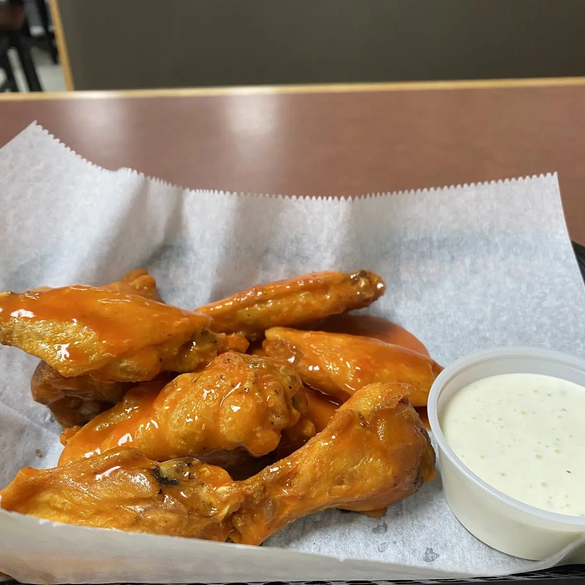 Jumbo Wings BBQ Mild Hot 8 Wings