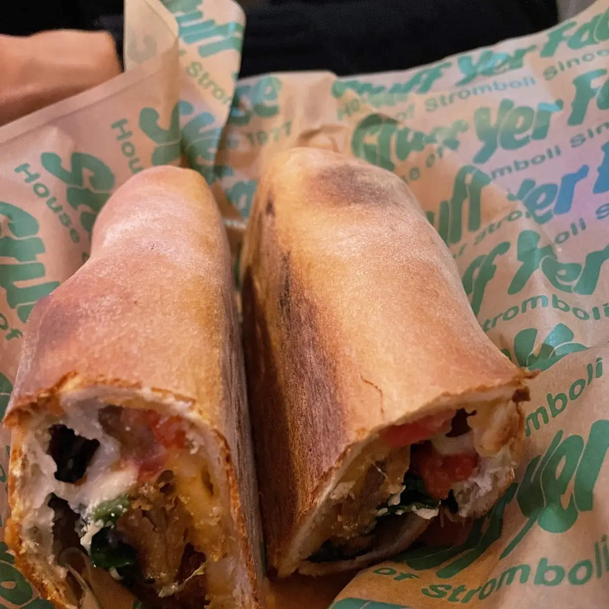 Egg Plant Stromboli