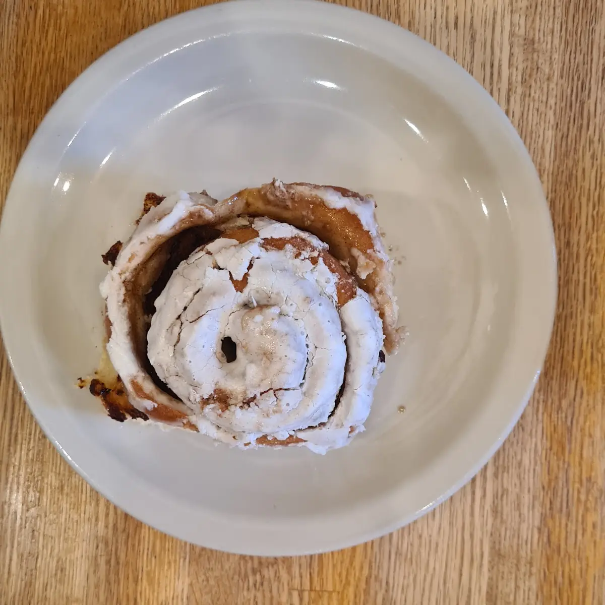 Grilled Cinnamon Roll