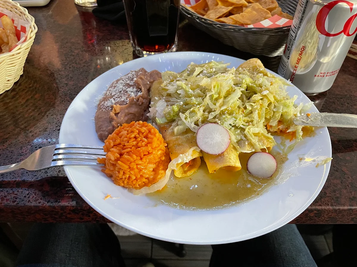Enchiladas Verdes