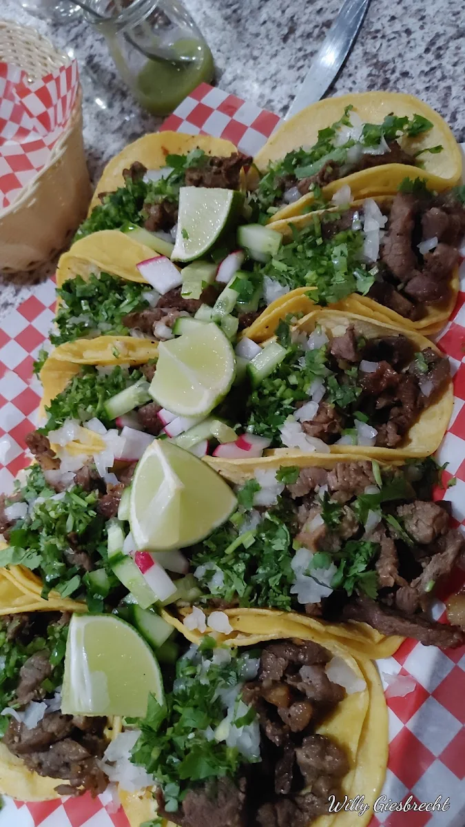 Tacos Al Pastor & Tacos De Carne Asada