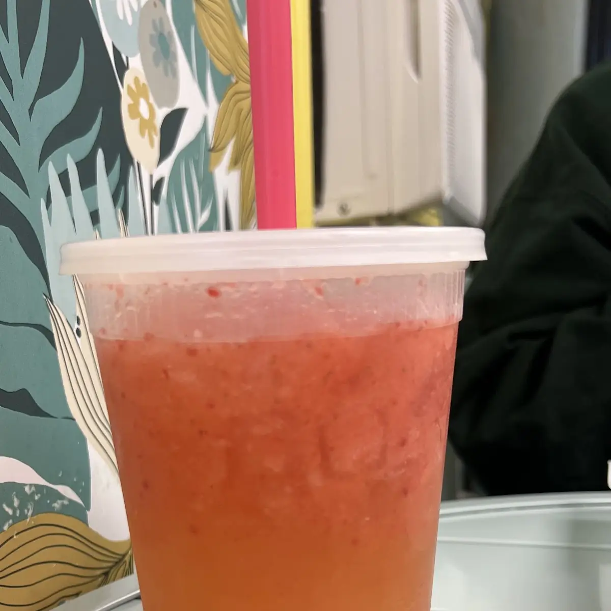 Passion Fruit with Strawberry Limonade