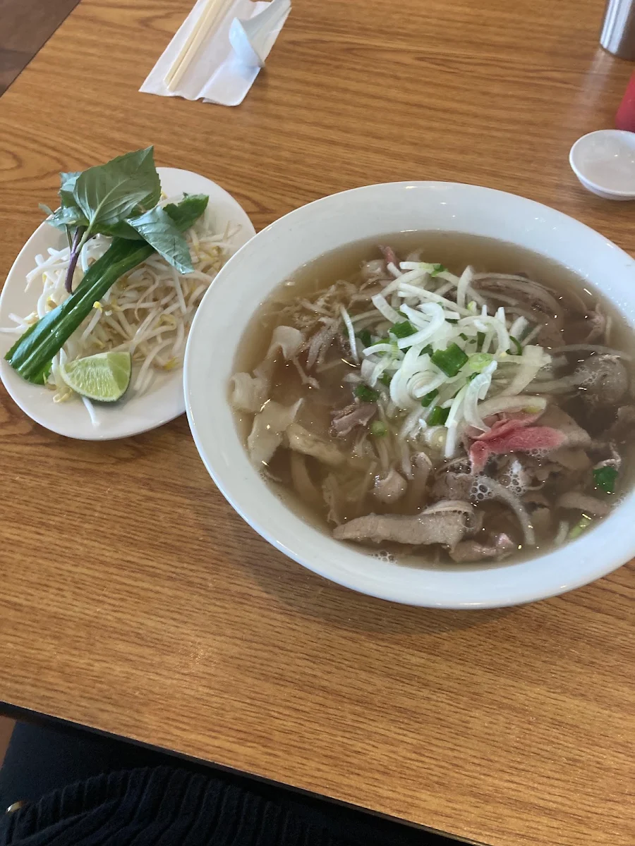 Brisket Rice Noodle Soup, Pho Dui Bo
