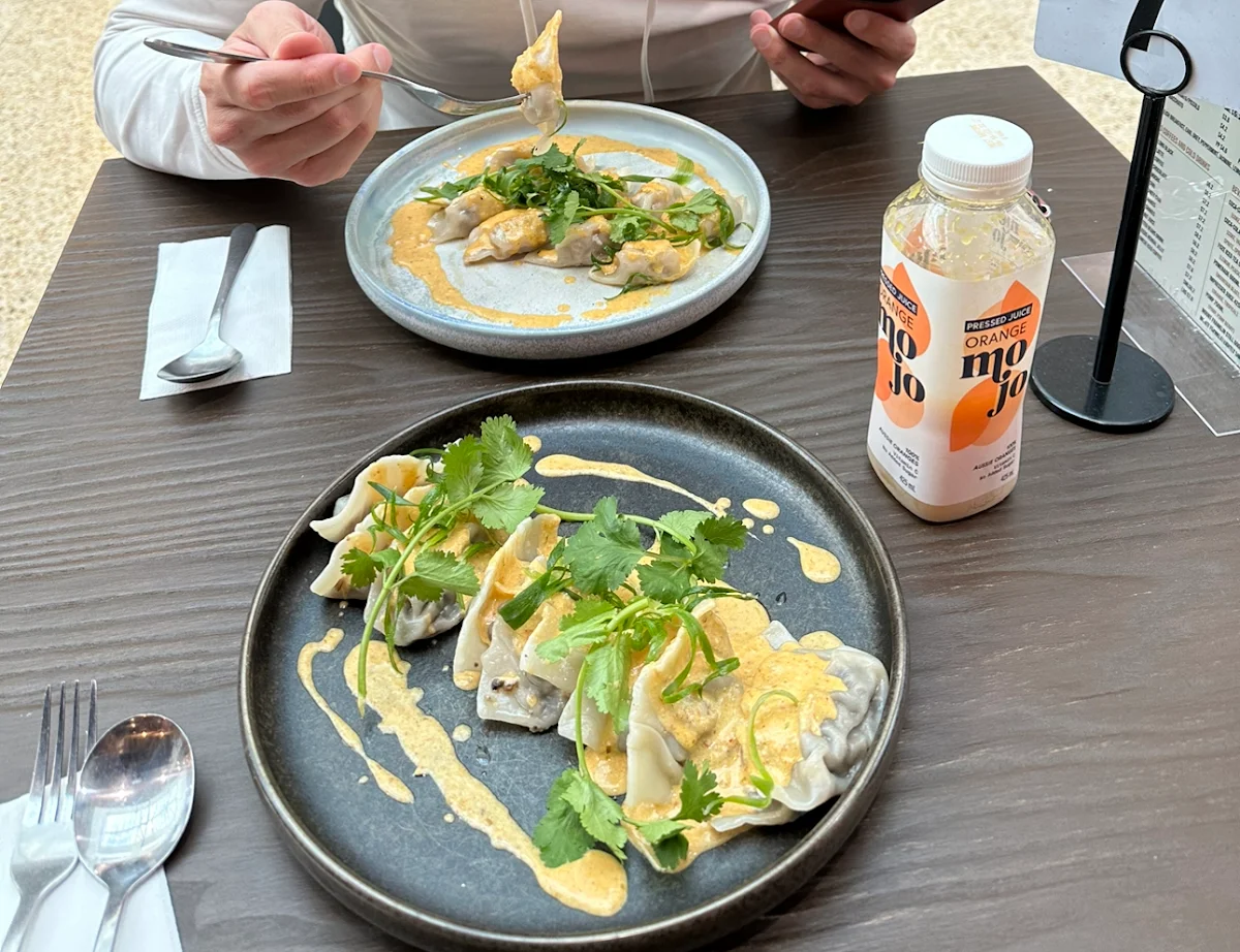 Mushroom Dumplings, Le Soup