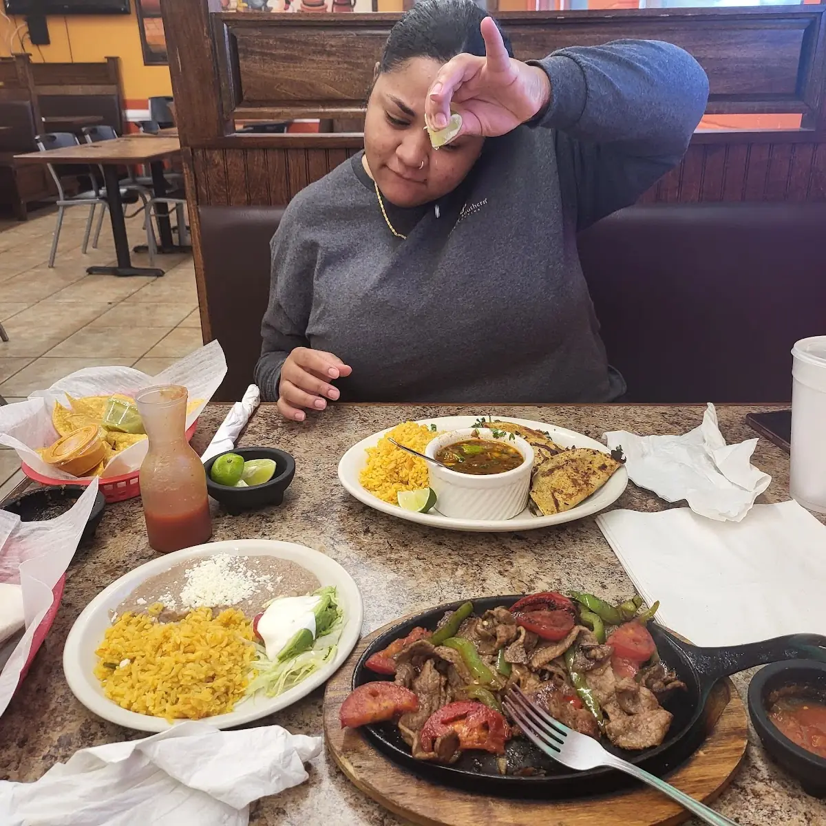 Steak Fajitas
