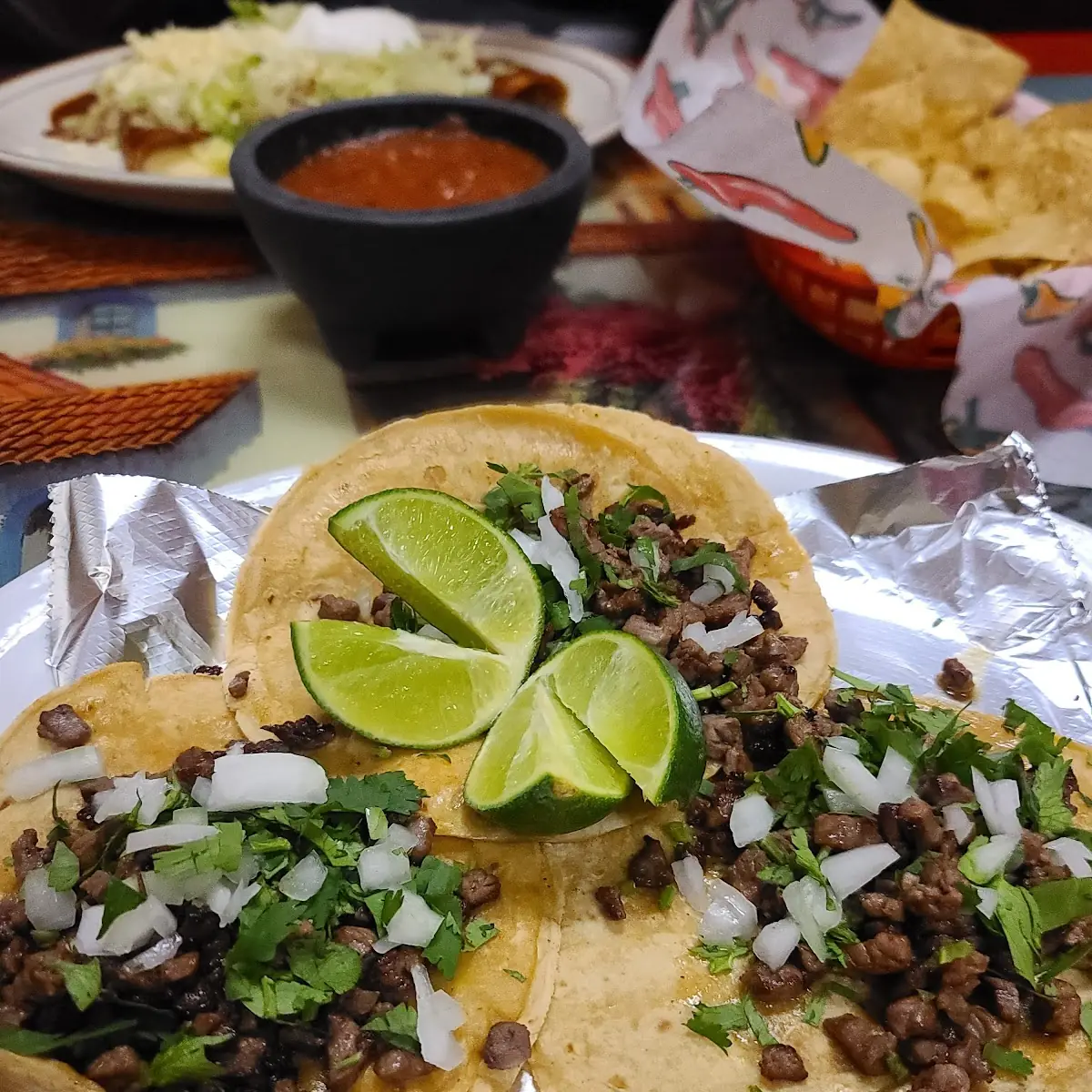 3. Enchilada, Taco, and Chile Relleno