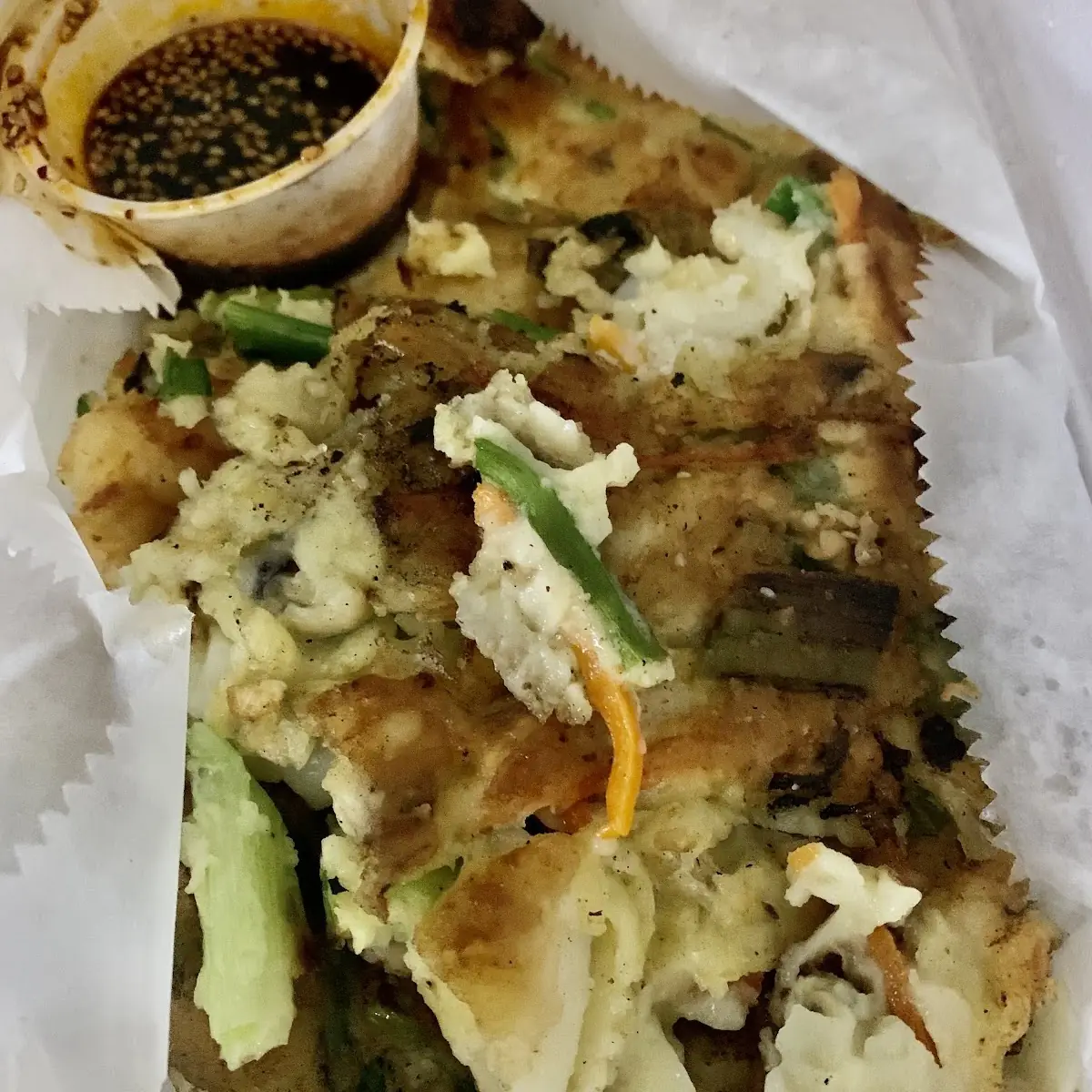 Seafood Scallion Pancake
