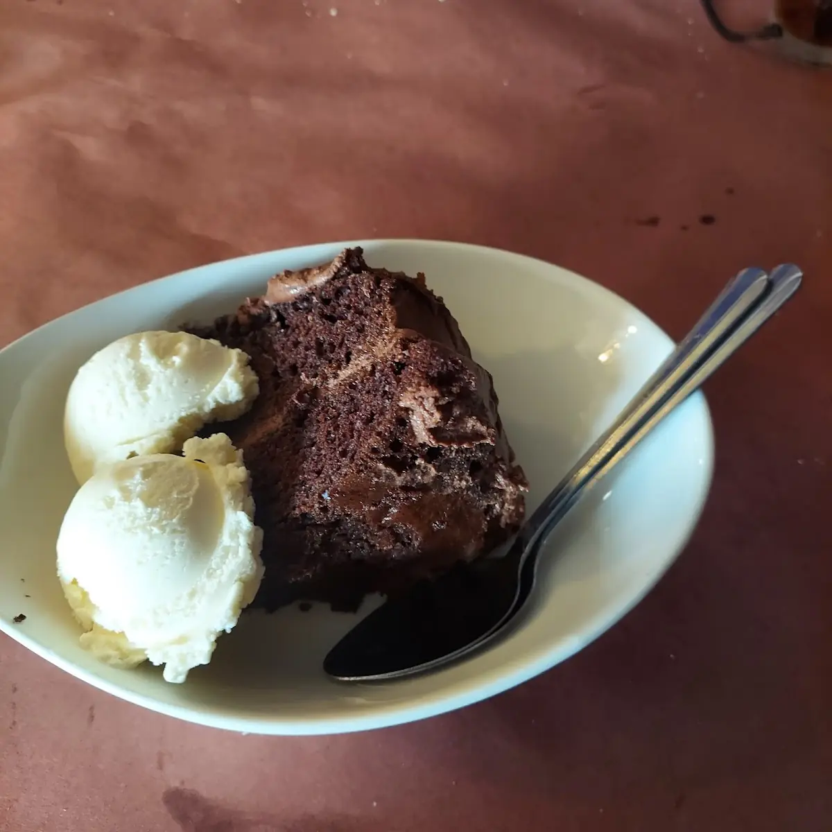 Chocolate Cake Alamode