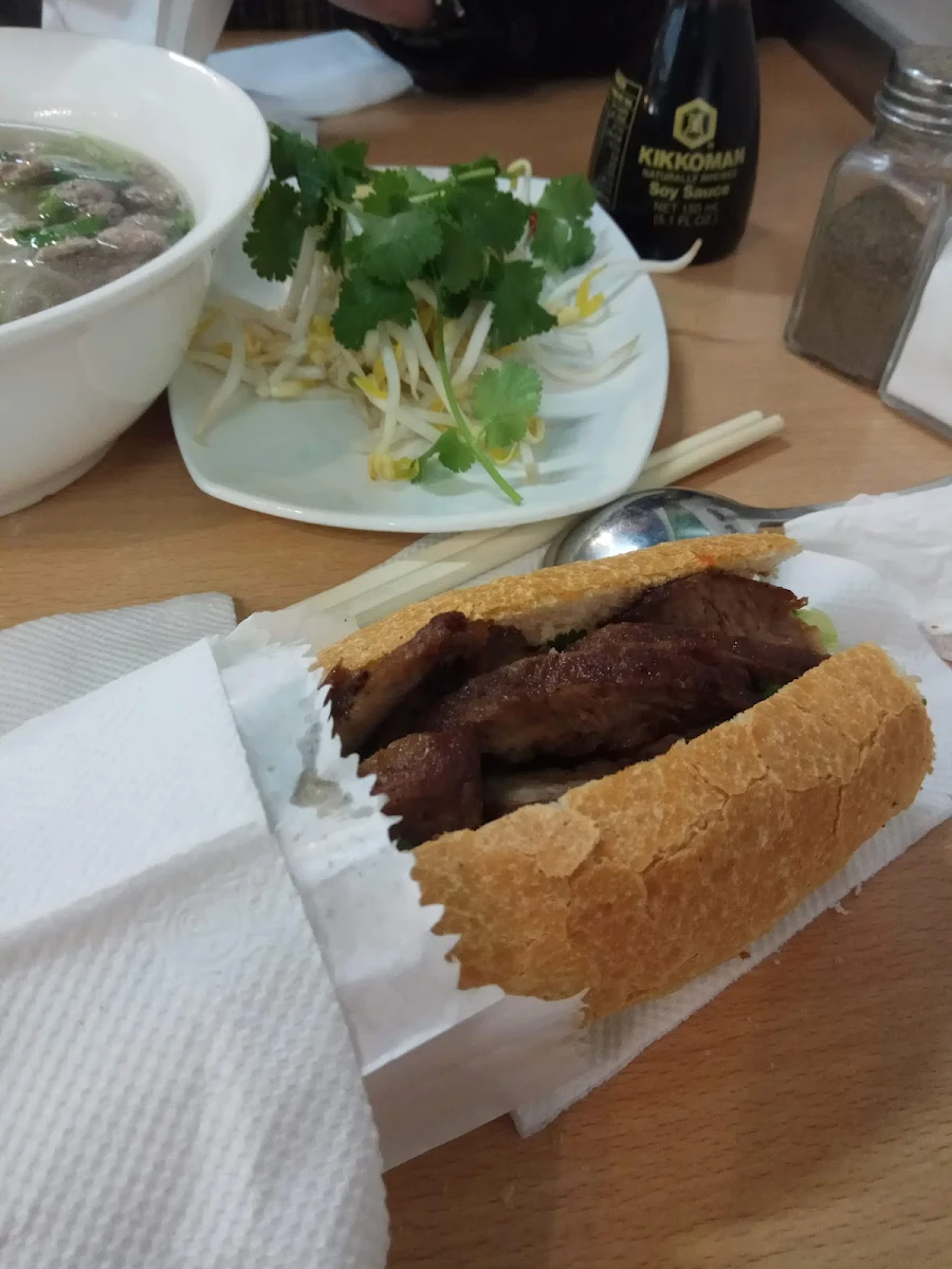 Special Noodle Salad (Grilled Pork & Spring Rolls)