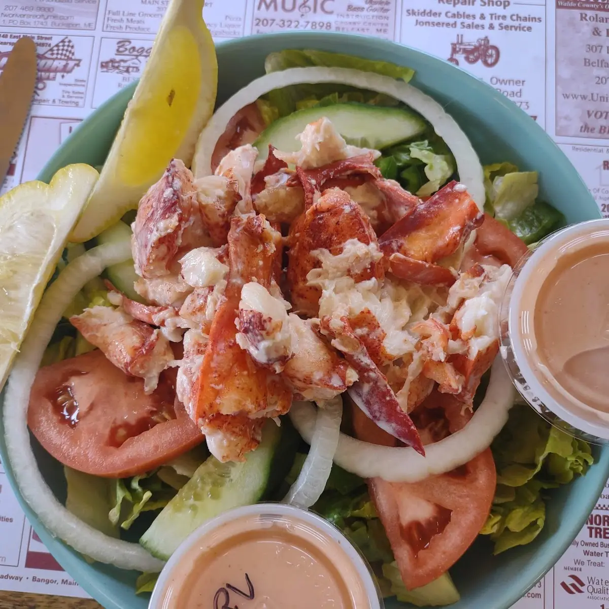 House Salad with Salmon