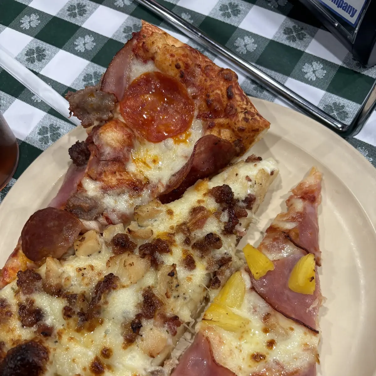 Hawaiian Pizza Pepperoni Pizza