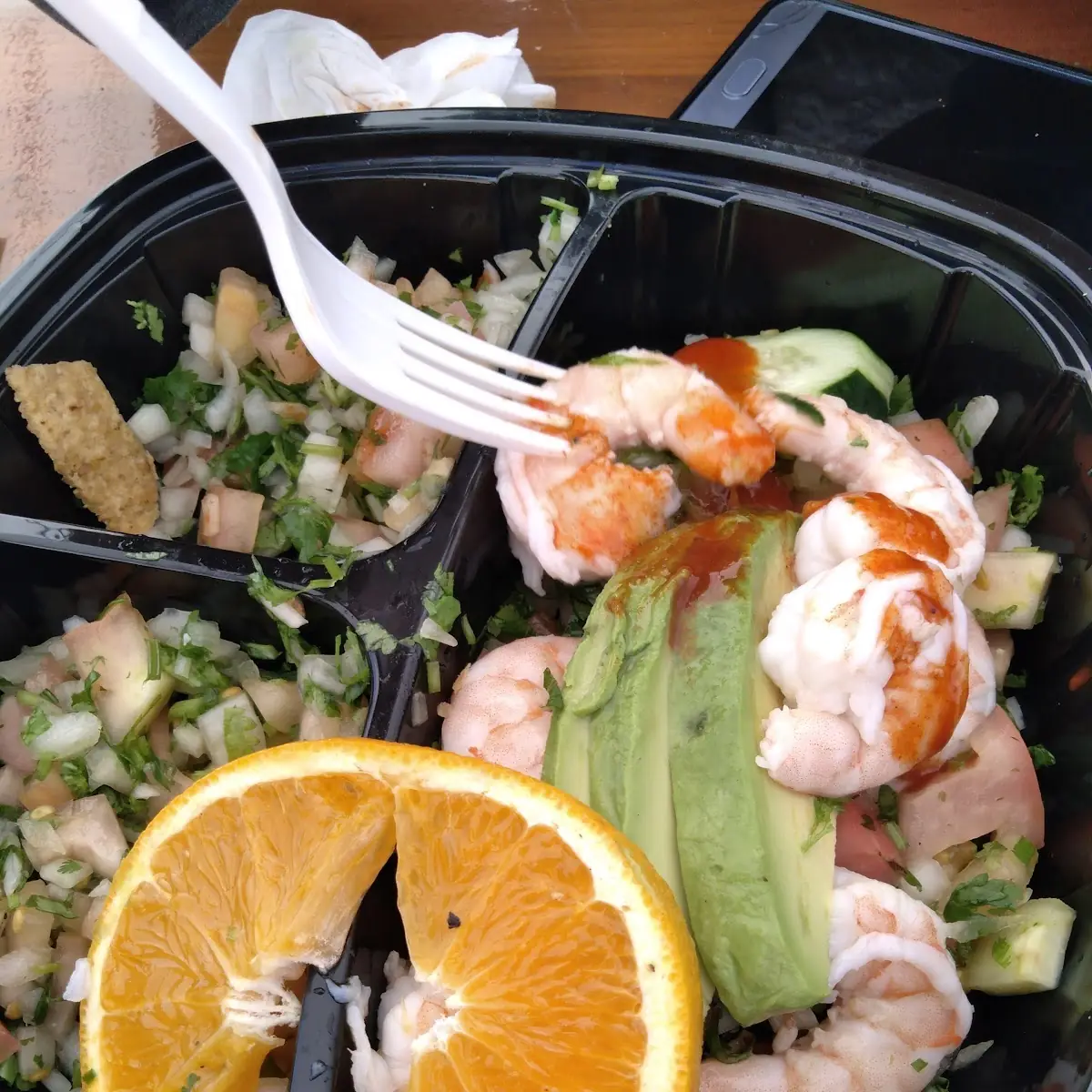 Shrimp Ceviche De Pescado