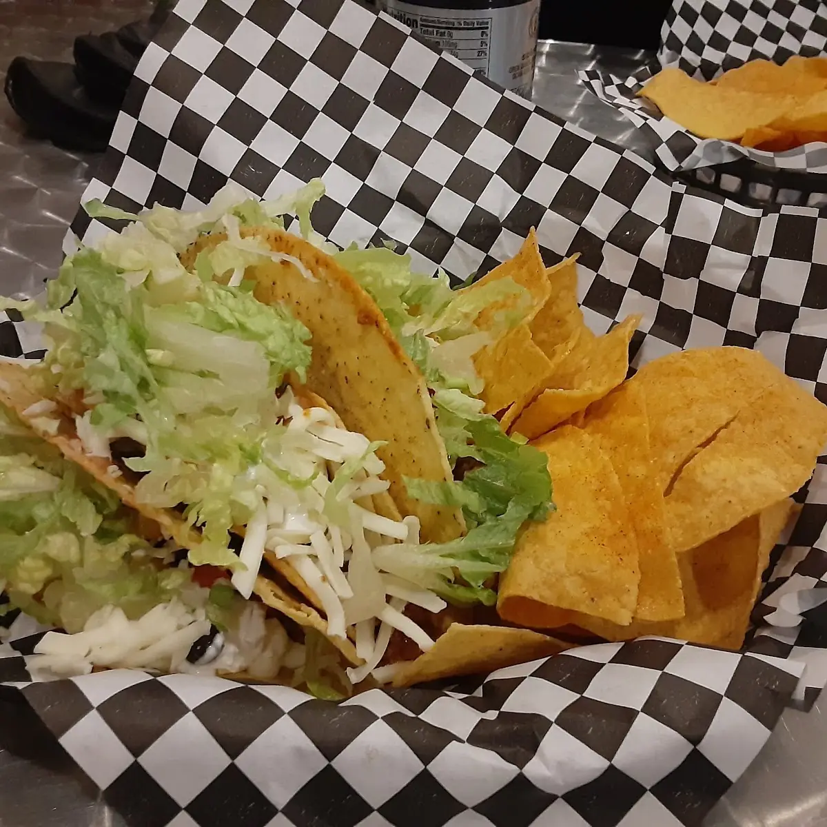Three Ground Beef Tacos