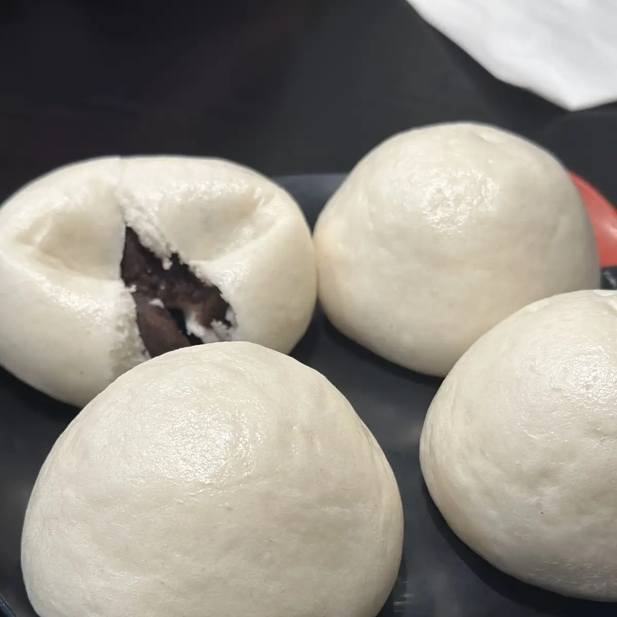 King Steamed Buns with Sweet Red Bean