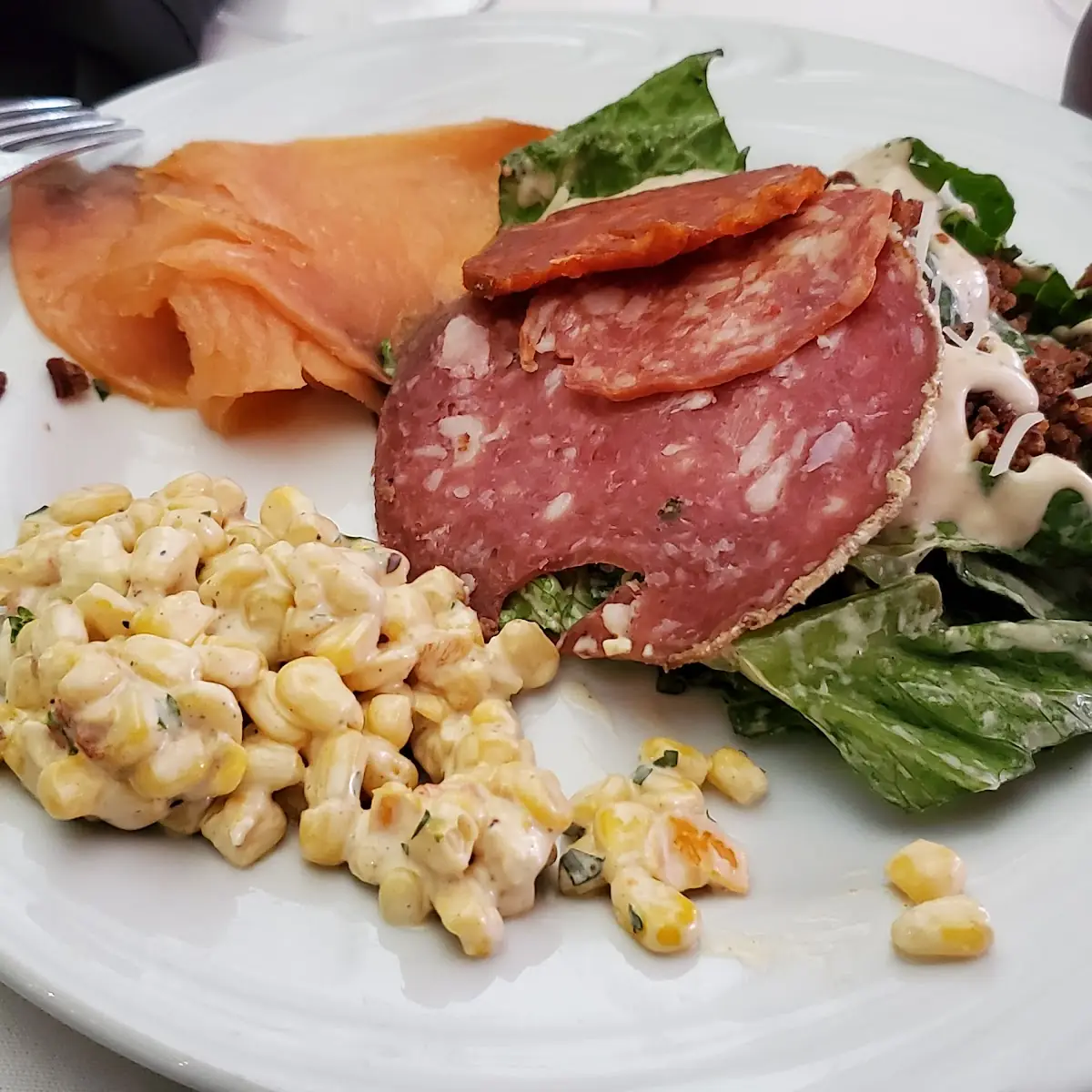Salad Bar with Cold Cuts