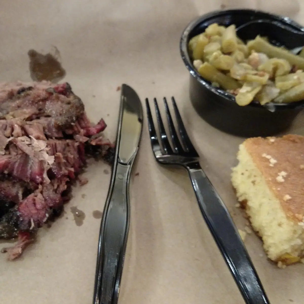 Brisket and Green Beans
