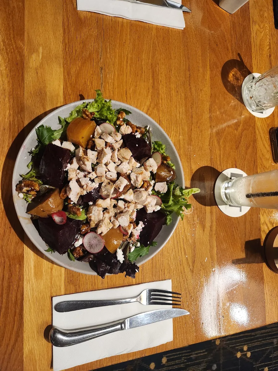 Beetroot Salad with Chicken, Bracken Ridge Tavern