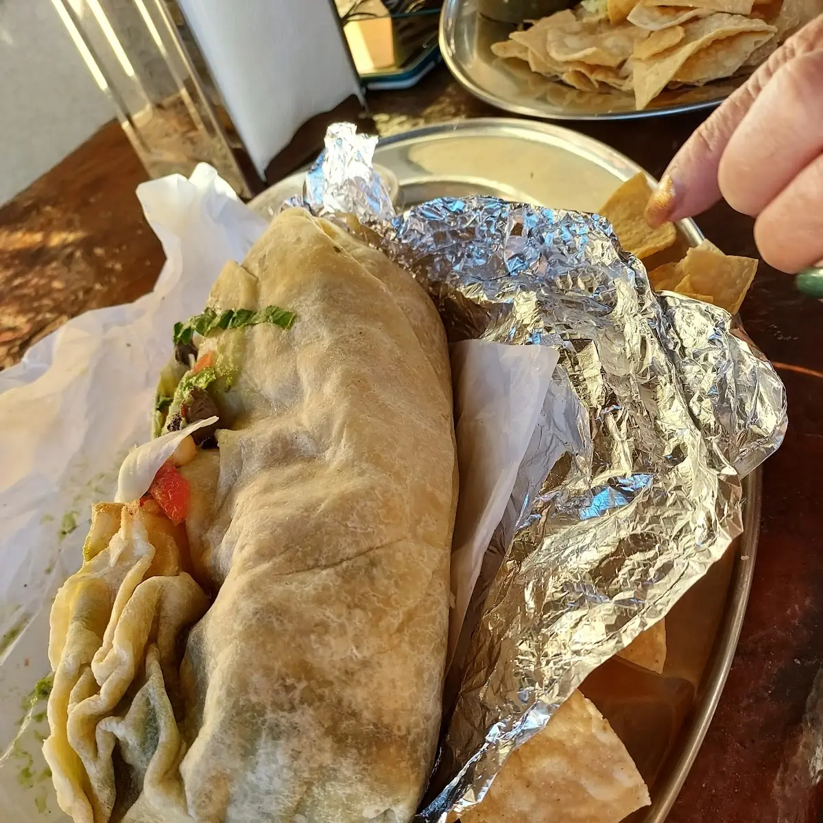 Surf and Turf Burrito