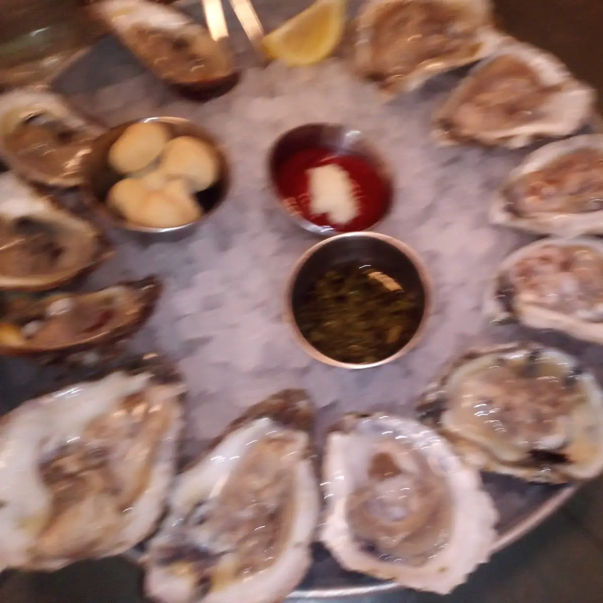 Oysters on the Half Shell