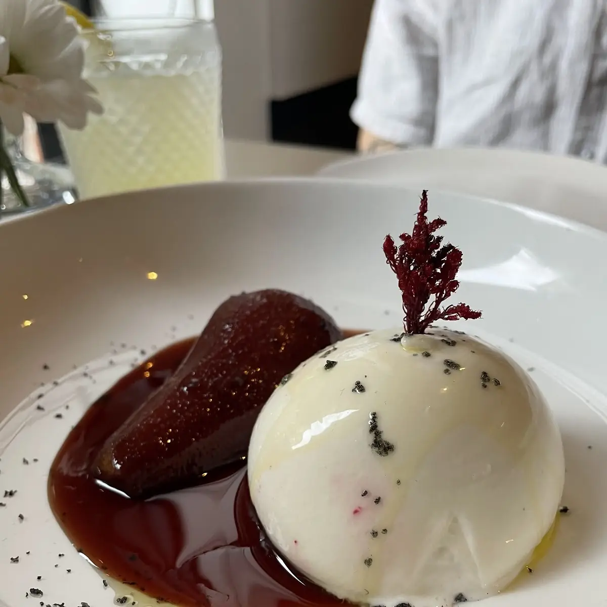 Poached Pear