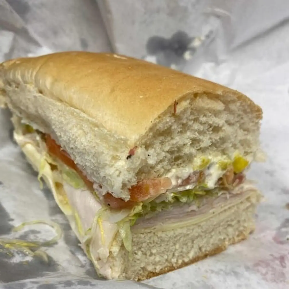 Smoked Turkey Breast & Provolone Half