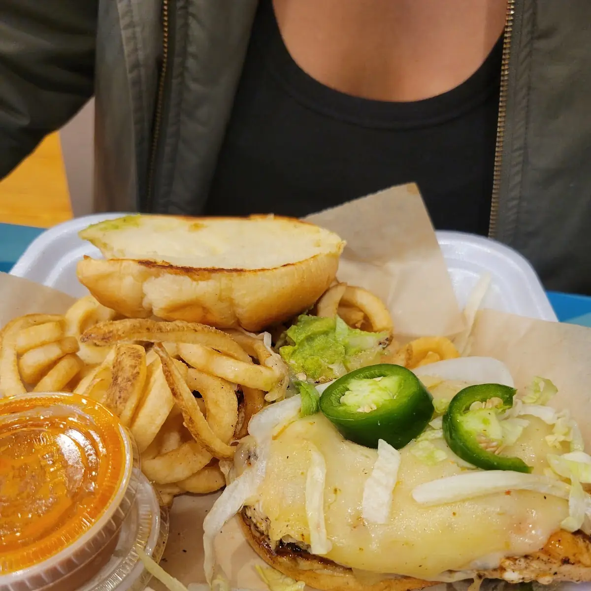 Buffalo Chicken Burger