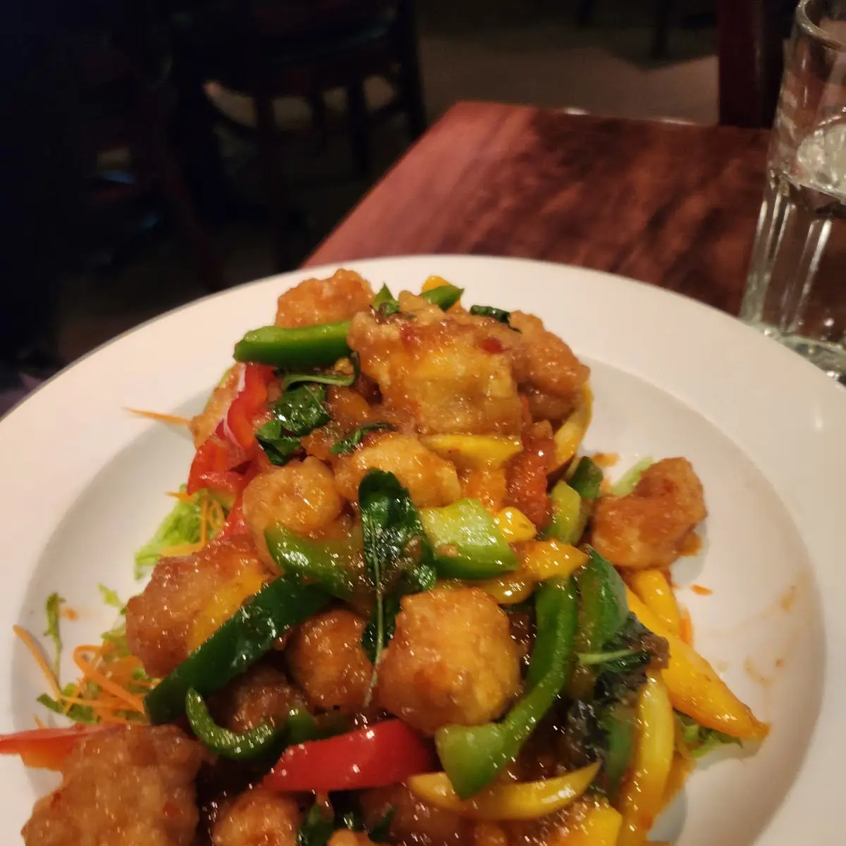Chicken and Mango Sticky Rice