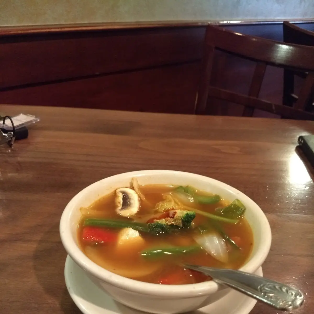 Tom Yung Soup with Tofu