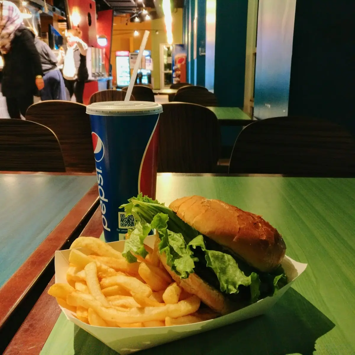 Cheeseburger and French Fries Combo