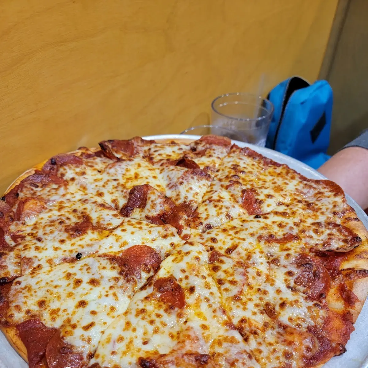 Pepperoni Pizza Thin Crust