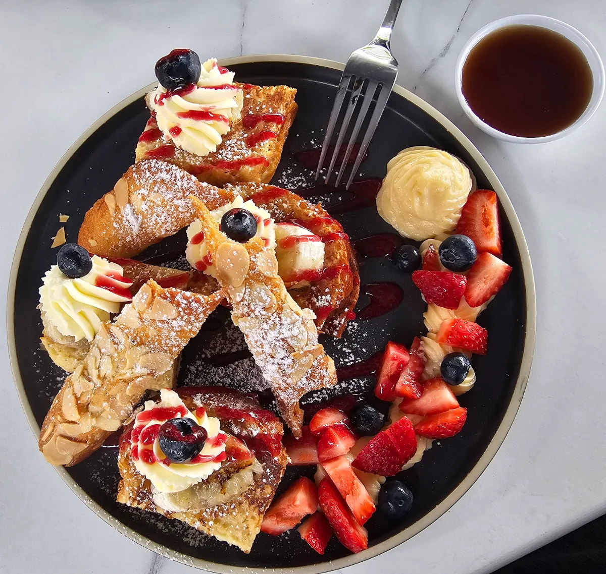 Brioche French Toast, Treaty of Paris (Top Cafe) Sandgate