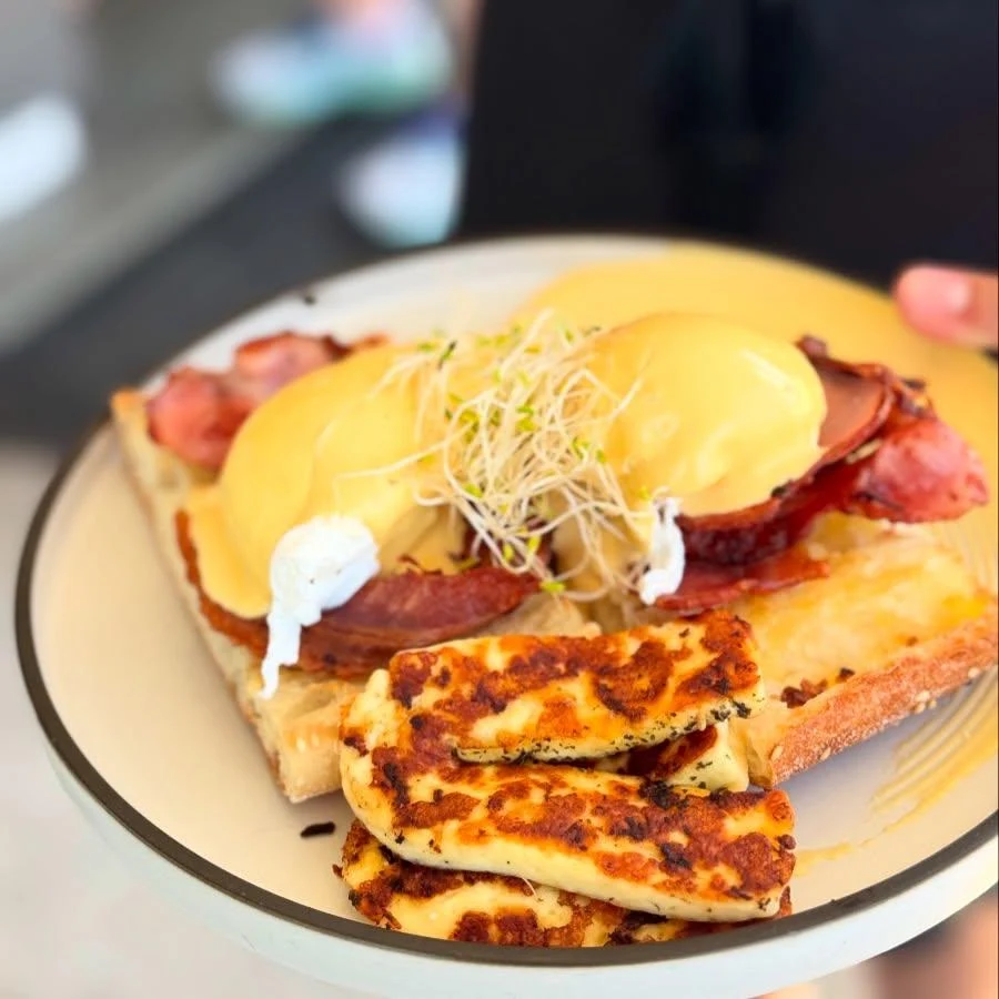Eggs Benedict GFO, Treaty of Paris (Top Cafe) Sandgate