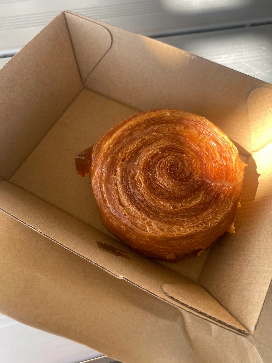 Salted Caramel Scroll, Treaty of Paris (Top Cafe) Sandgate