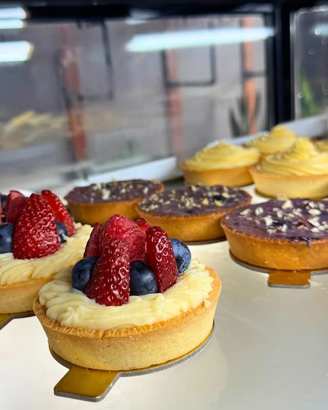 Seasonal Berry Custard Tart, Treaty of Paris (Top Cafe) Sandgate