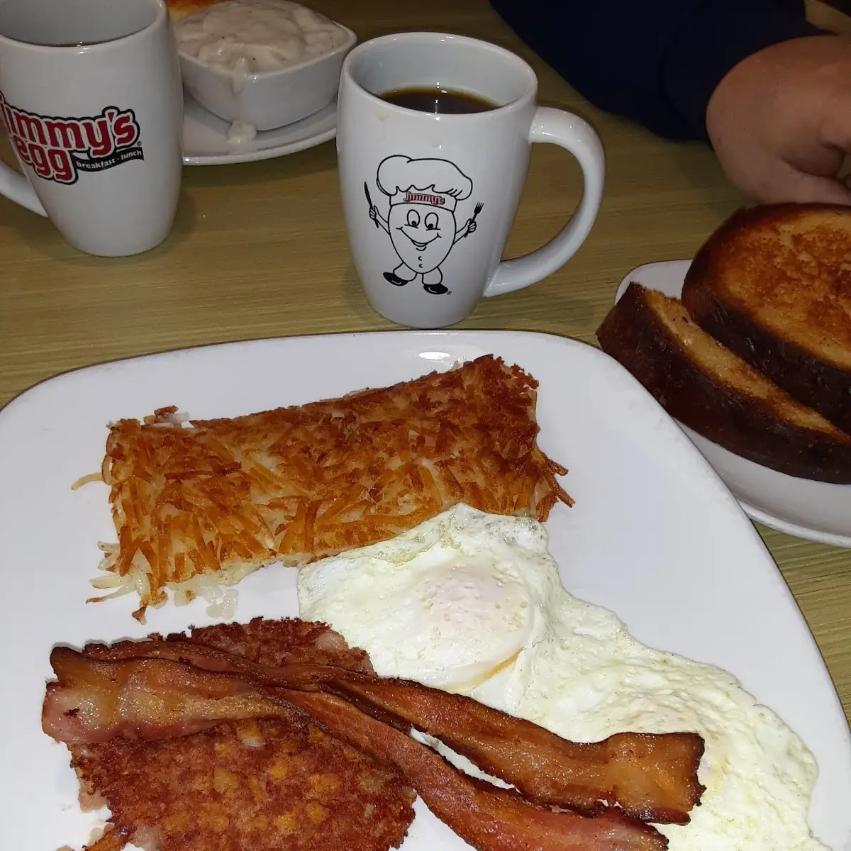 Corned Beef Hash and Bacon
