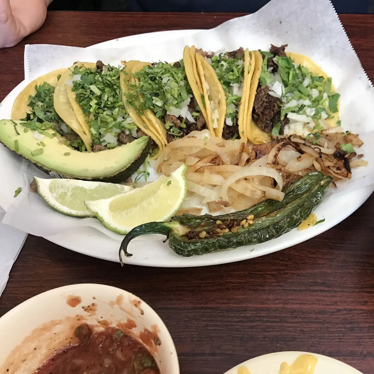 5 Mini Taco Plate