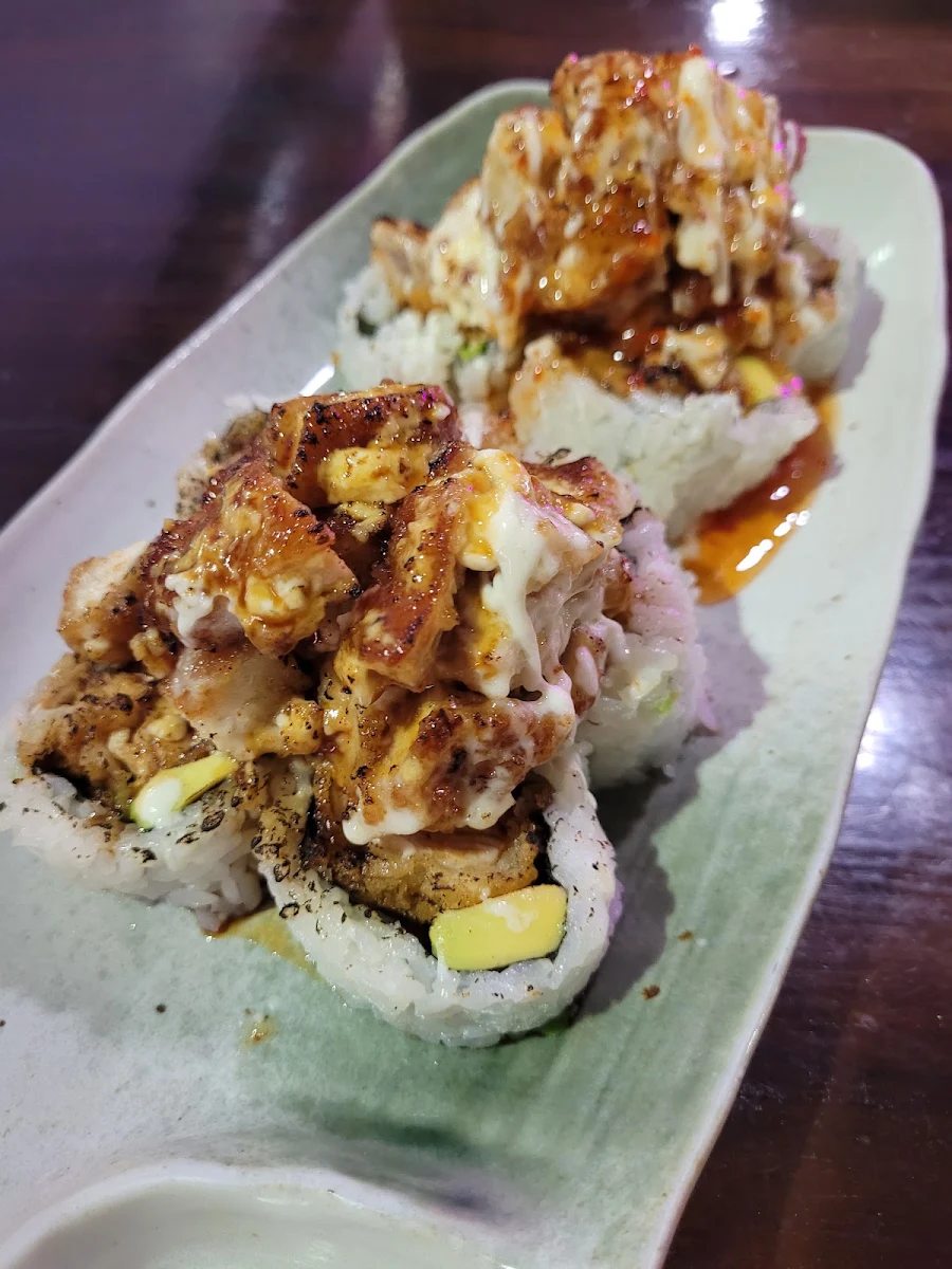 Chicken Volcano Roll, Kumo Japanese Cuisine