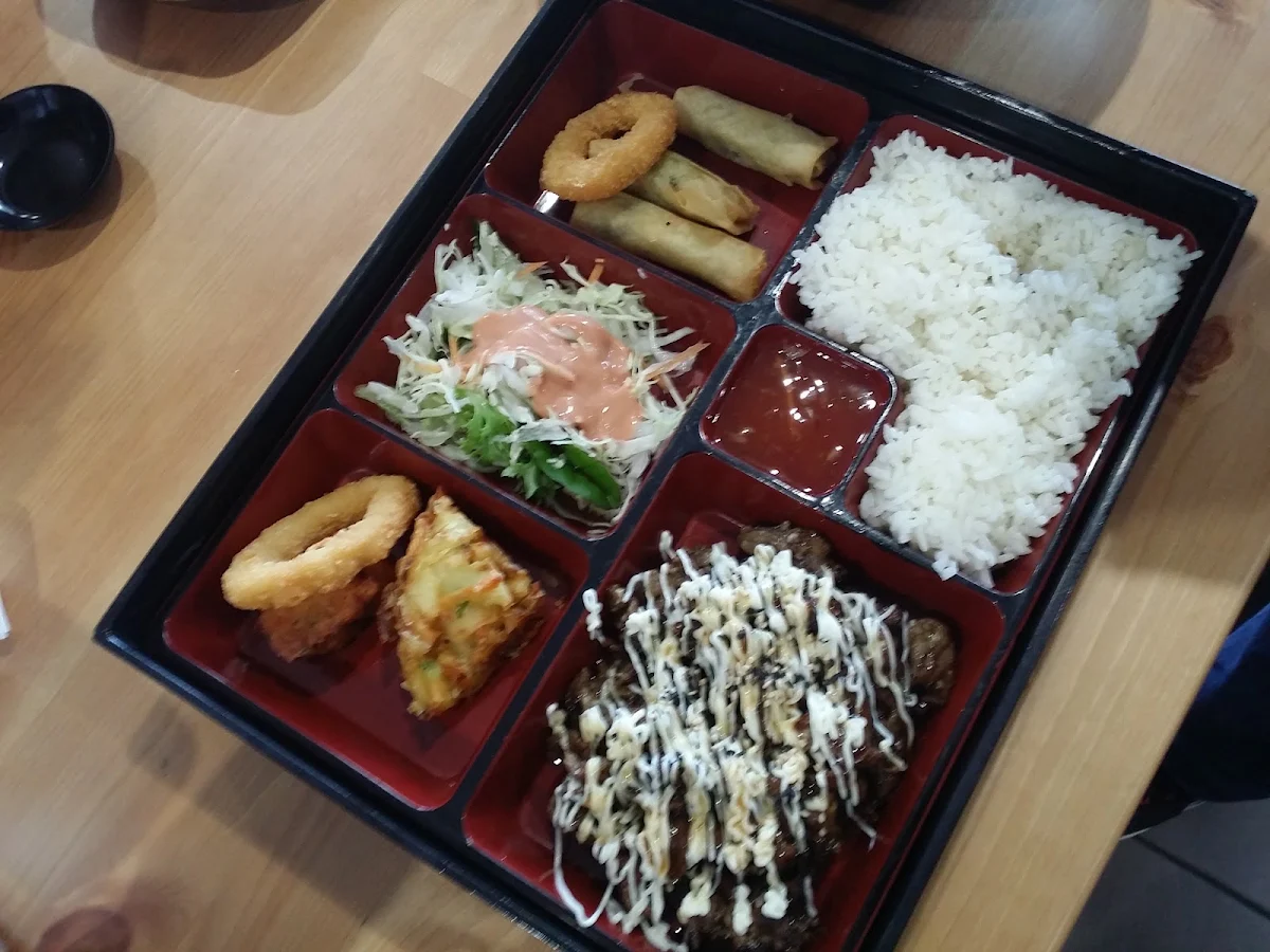 Curry Karaage Chicken Bento, Kumo Japanese Cuisine