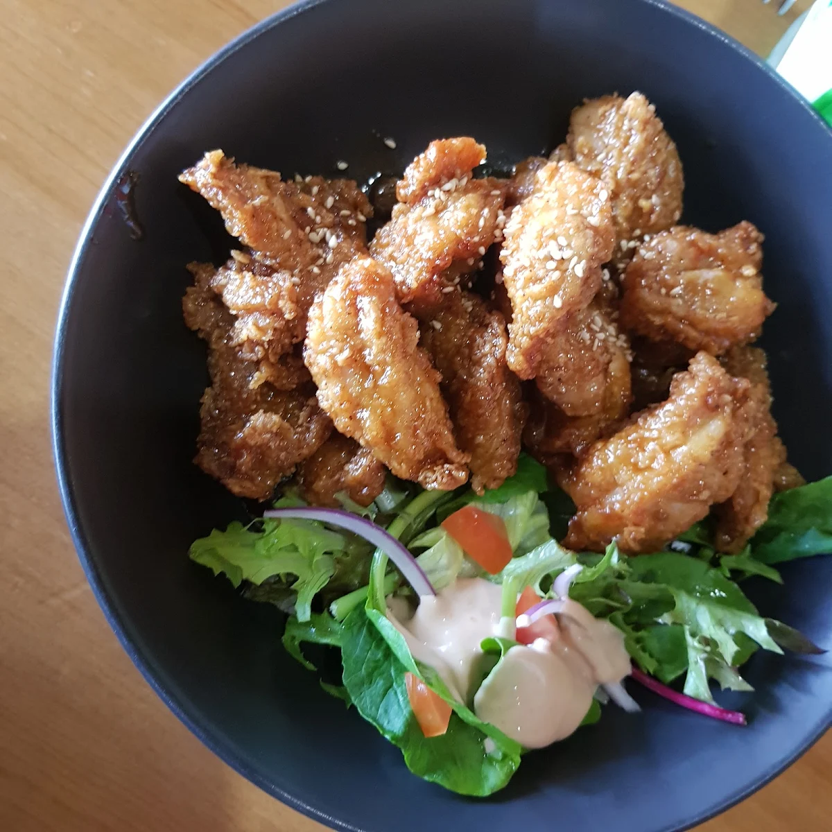 Soy and Garlic Bonless Chicken, Kumo Japanese Cuisine