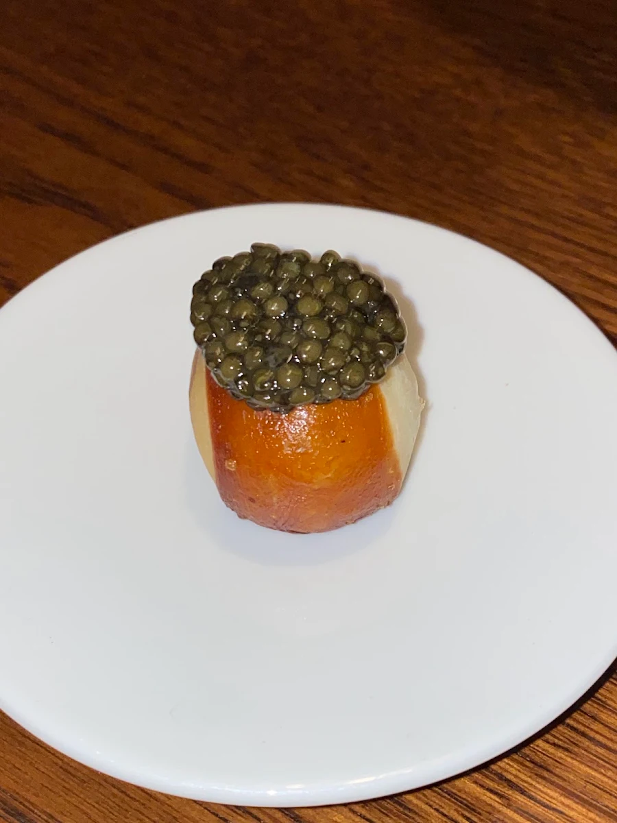 Caviar Pretzel
