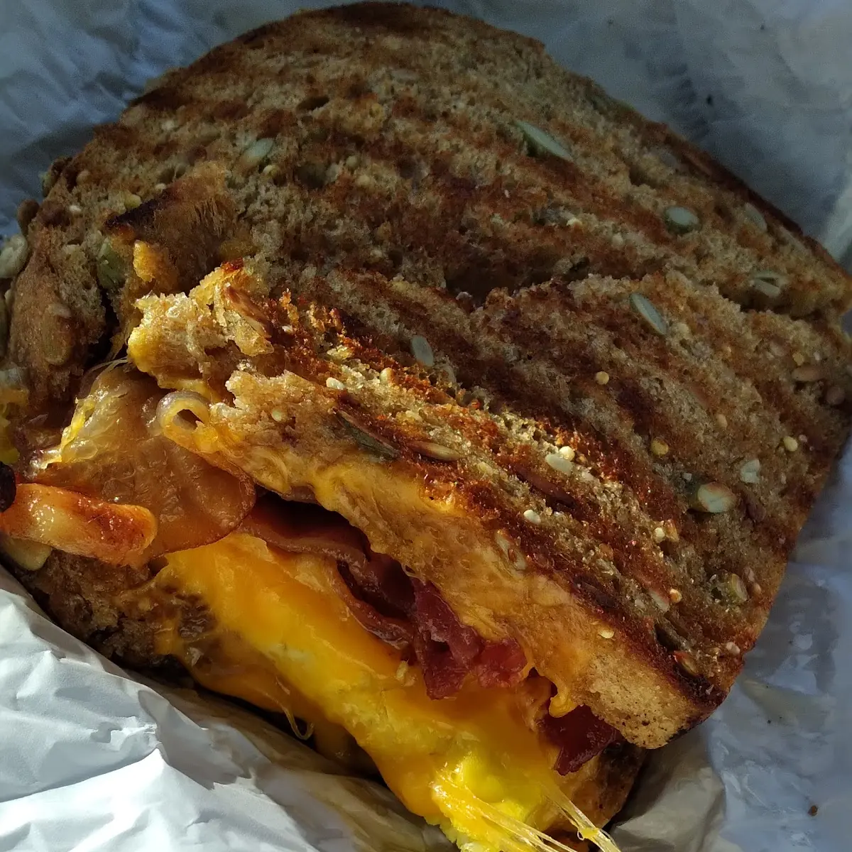 Bacon Egg Cheese Dakota Bread