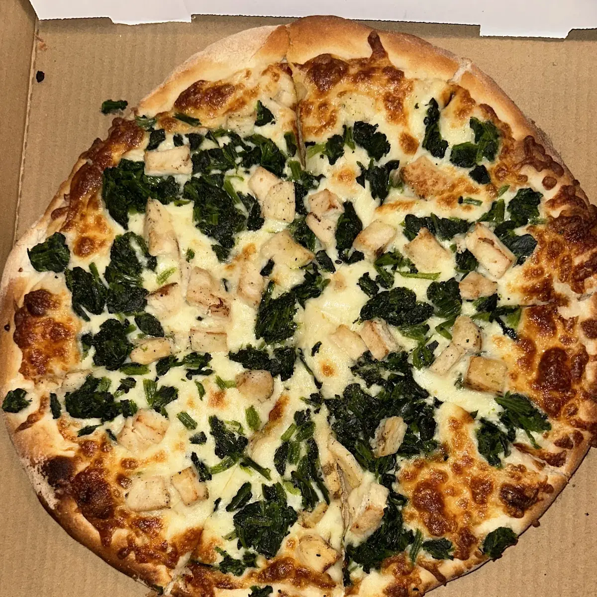 Spinach Pizza