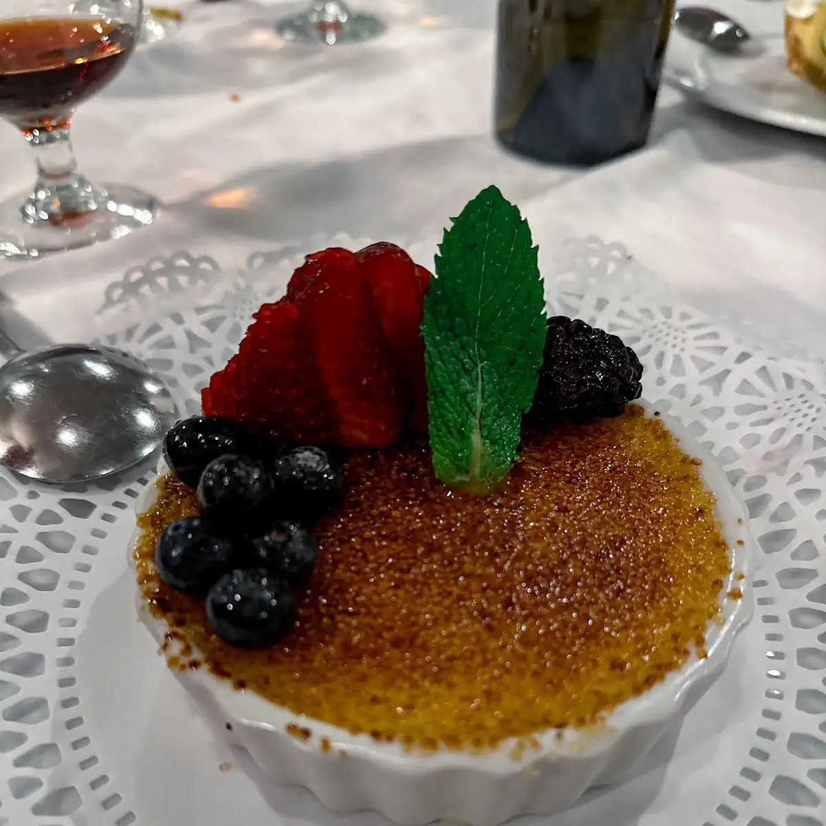 Creme Brulee Dessert
