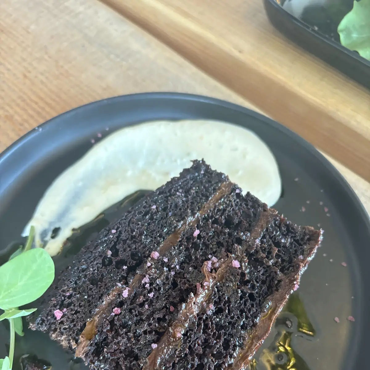 Lavender Chocolate Cake
